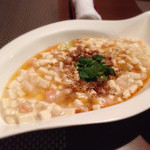 中国料理 竜苑 - 140822　白い麻婆豆腐