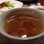 中国料理 竜苑 - 140822　広東式フカヒレ蒸スープ