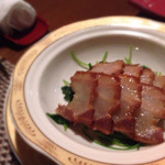 中国料理 竜苑 - 140822　豚干し肉　上海風