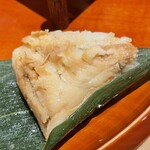 銀座 しのはら - 穴子の蒸し寿司