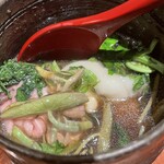 銀座 しのはら - このサイズのじゅんさいでも今はまだ柔らか