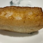 銀座 しのはら - クマエビのすり身が挟まれています