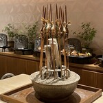 銀座 しのはら - 琵琶湖の小鮎　生姜醤油焼き