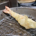 そば くら富 - 天ぷら：海老