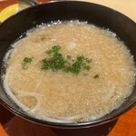 銀座 しのはら - お鍋の出汁でかすうどん風