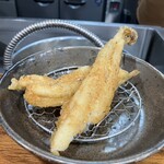 そば くら富 - 天ぷら：穴子