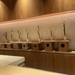 銀座 しのはら - 向付　スタンバイ