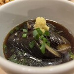 本格手打 もり家 - ナス揚げ浸し