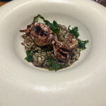 馳走西健一 - ⑩ムギイカのリゾット