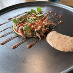 メゾン ケイ - 桜海老のなんちゃら　コレは余り美味しく無かった