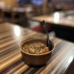 Let it Beef - 〆に自家製カレー美味しかったです