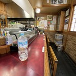 もんた - カウンター席