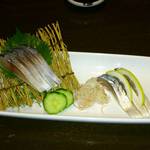 居酒屋がんこ - しめサバ