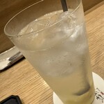 焼鳥 登鶏 - 酎ハイ生搾りレモン