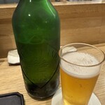 焼鳥 登鶏 - ハートランド（中瓶）