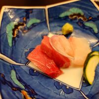 月亭 町田店 - お造り：旬のお造り2点盛り