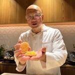 銀座 しのはら - フォアグラ マンゴー パッションフルーツ 