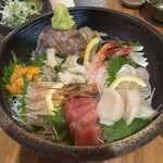 えんや - お刺身盛り合わせ