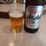 清香園 - 瓶ビール650円で乾杯！