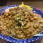 ヌードル＆スパイスカレー 今日の1番 - 本日のカレー【チーズキーマ】