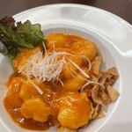 中華ダイニング白川 - エビチリ