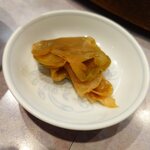 清香園 - ランチの香の物（ザーサイ）