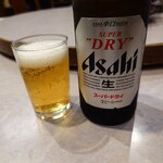 清香園 - 瓶ビールで乾杯！