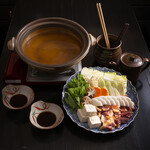 地鶏 安東 - 宮崎地鶏の水炊き