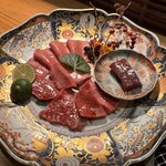 大皿焼肉 老中 - 和牛焼肉　大皿焼肉　老中特上盛り
      黒毛和牛