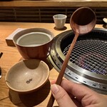 大皿焼肉 老中 - スプーンも素敵です　