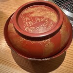 大皿焼肉 老中 - 菓子碗　なんて美しい！開けても美しい！