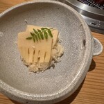 大皿焼肉 老中 - たけのこごはん