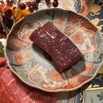 大皿焼肉 老中 - レバー　めちゃ濃厚