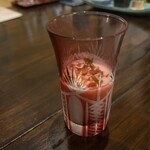 いわ瀬 - 冷製オニオンスープ