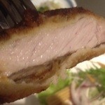 レストラン三澤亭 - 2014.8.22　ポークカツ断面☆
