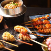 炭火串焼 ふだに - 料理写真:人気メニューの集合、コースも充実しております。