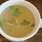 ナッシュカリー アメリカン 倉敷本店 - ランチスープ