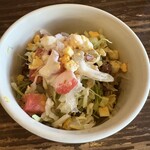 ナッシュカリー アメリカン 倉敷本店 - ランチサラダ