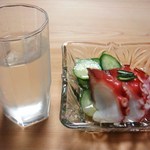 大黒 - たこ酢＆冷酒