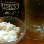 くりはま家 - ホッピーセット370円　ポテトサラダ230円