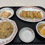 餃子の王将 - 料理写真:炒飯セット
