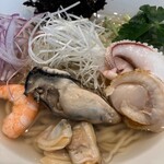 Fishmen - しじみの昆布水つけ麺さんでーす。④