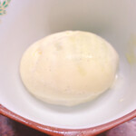 和韓料理 プルコギ専門店 じゅろく - グリーンティー　バニラアイス