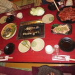 磨洞温泉　涼風荘 - 焼肉のあさりセット