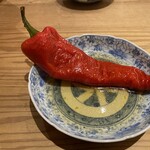 食堂えびちゃん - 赤万願寺とうがらし