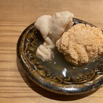 食堂えびちゃん - 鯛の子と白子