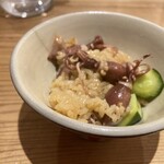 食堂えびちゃん - ホタルイカ土鍋ご飯