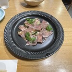 喜なさる - ズッキーニソテー生ハムのせブルーチーズソース