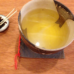 マルニカフェ - 煎茶（お昆布付き）