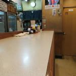 名古屋の立ち呑み 大安 - 立ち飲みカウンター